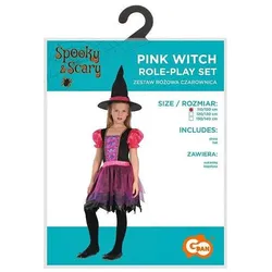 GoDan Hexe Pink Kostüm 110/120 cm (110)