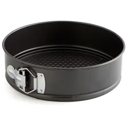 Quid Sweet Grey abnehmbare runde Form abnehmbar lackiertem Stahl 22cm schwarz.