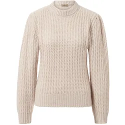 Tchibo - Grobstrick-Pullover mit Wolle - Damen - Gr. XL - weiß