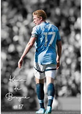 Uplifted Finds Famous Soccer Player Sports Poster   Football Athlete Highlight Moment Canvas Art 17 20 X 30 Cm Unframed