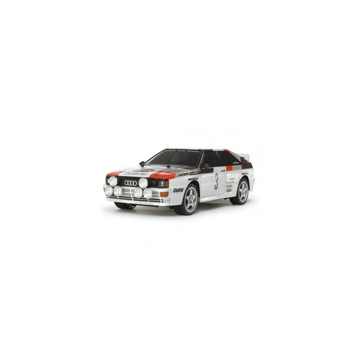 Tamiya Audi Quattro A2 modelauto schaal 1:10