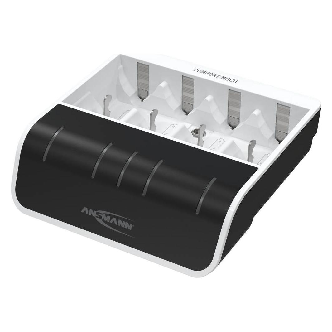 Ansmann Comfort Multi Ladegerät (4 Stk., Ladegerät ohne Akku) (1001-0093)