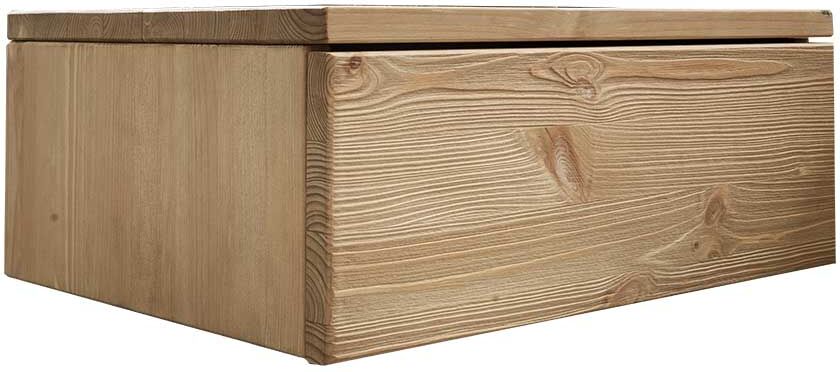 Pharao24.de Wand Nachtkonsole aus Kiefer Massivholz modernem Design
