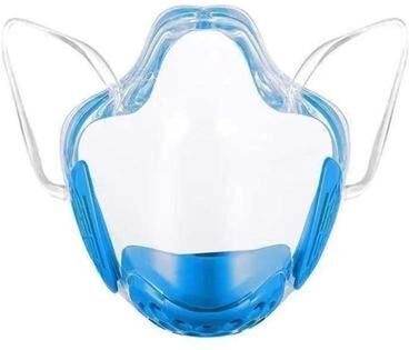 DynamicDeals ClearShield Reusable Dustproof Protective Mask Transparent Face Shield, Anti Fog Haze Protection 3