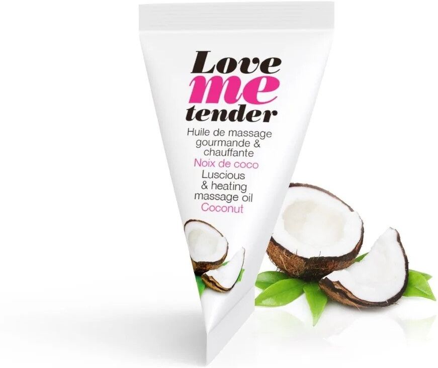 Love to Love Berlingot Huile de Massage Chauffante Coco - Love Me Tender - 10 ml