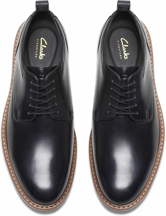 CLARKS Derbies en cuir Aldwin Lace