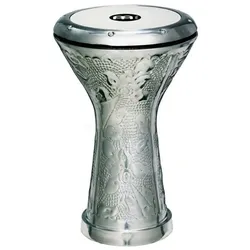 Meinl Percussion HE-3030 - 8,5 Zoll Aluminum Doumbek, Hand Hammer ed Shell - Doumbek