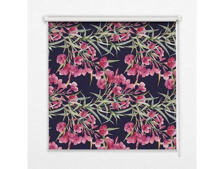 INNENROLLO - Fensterrollo - Rollo - 60x40 cm - Exotische Blume
