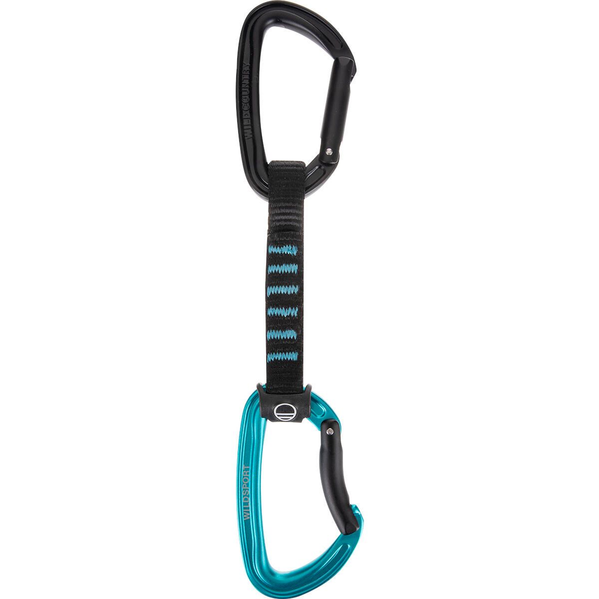 Wild Country Wildsport Quickdraw black/turquoise (0920) 17CM 40-0000002017-0920-17CM