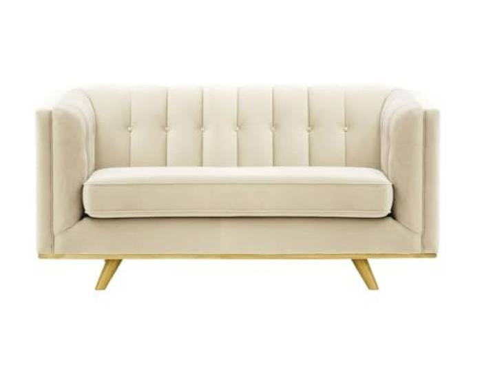 VIENNA INTERNATIONAL FURNITURE Modell: Jennifer 2-SITZER Sofa IN SAMTS