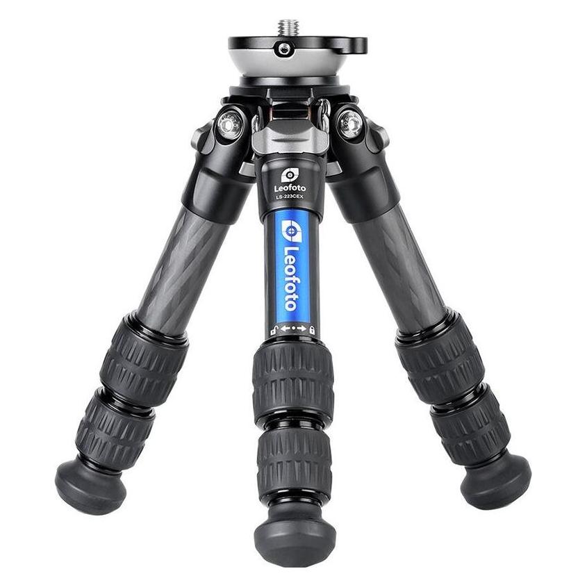 Leofoto LS-223CEX Ranger mit Nivellierschale + Panoramateller RH-0 (Carbon) (LS-223CEX+RH-0)