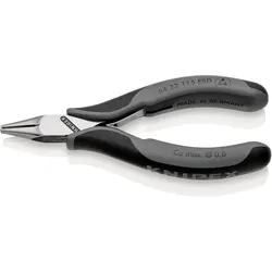 Knipex, Bolzenschneider + Seitenschneider, Elektronik-Vornschneider ESD (115 mm)