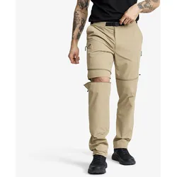 Elevate Hiking Zip-off Pants Herren Khaki, Größe:M - Hosen > Zip-off-hosen - Beige