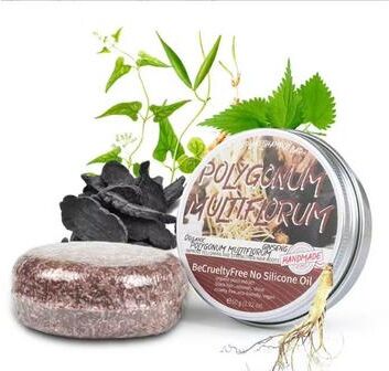 Inspired Finds PureHerb Ginger Polygonum & Lavender Hair & Body Soap Bar Cold Processed Plant Treatment polygonum