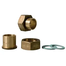 Messing Lötanschluss für Druckminderer 22 mm x 1"