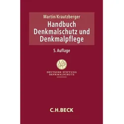 Handbuch Denkmalschutz und Denkmalpfleg, Fachbücher von Dieter J. Martin, Jörg Spennemann, Michael Krautzberger, Dimitrij Davydov