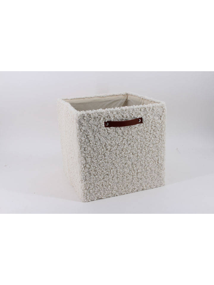 Ornami Aufbewahrungskorb in Weiß - (B)31 x (H)31 x (T)31 cm - onesize