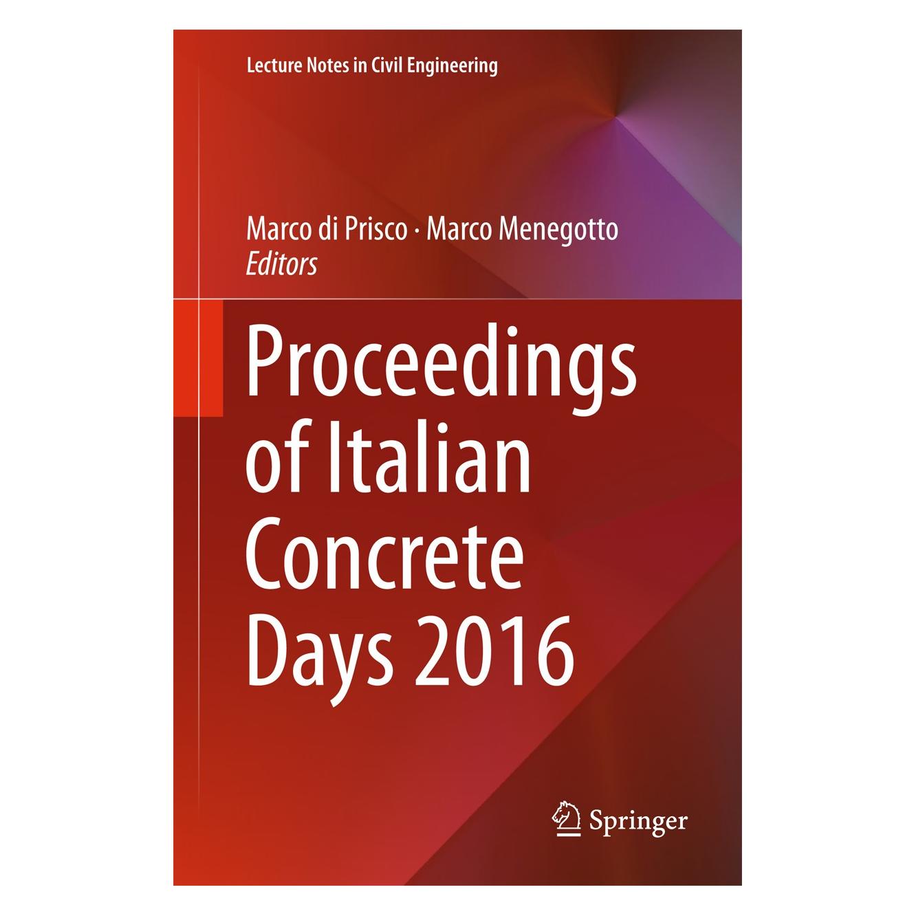 Springer Proceedings of Italian Concrete Days 20 (Englisch, Hardcover, Marco di Prisco, Marco Menegotto) (9783319789354)