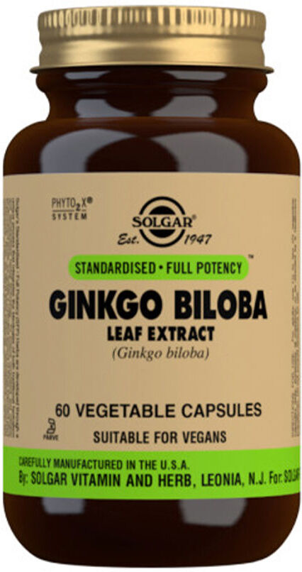Solgar Spf Ginkgo Biloba-Feuille 60 Vcaps