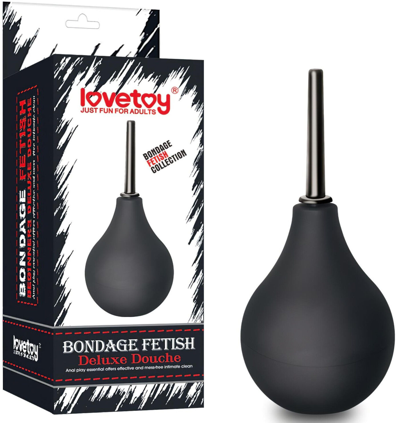 Lovetoy - Intim Douche - Sort