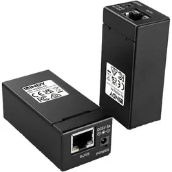 Lindy 150m USB 2.0 Cat.6 Extender Zum Anschluss von USB 2.0 Geräten in grossen Entfernungen bis 150m, KVM Switch, Schwarz