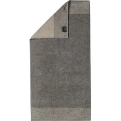Two-Tone Handtuch 80 x 200 cm graphitfarbig