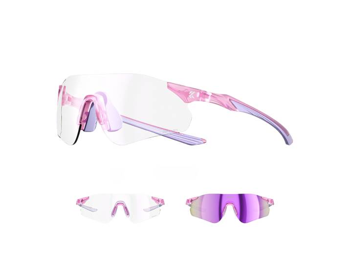 Lunettes de course, marathon, photochromiques, coupe-vent pour l'extérieur, protection des yeux