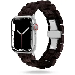 ONEFLOW Timber Strap für Apple Watch 5 (44mm) – Uhrenarmband im Holzdesign