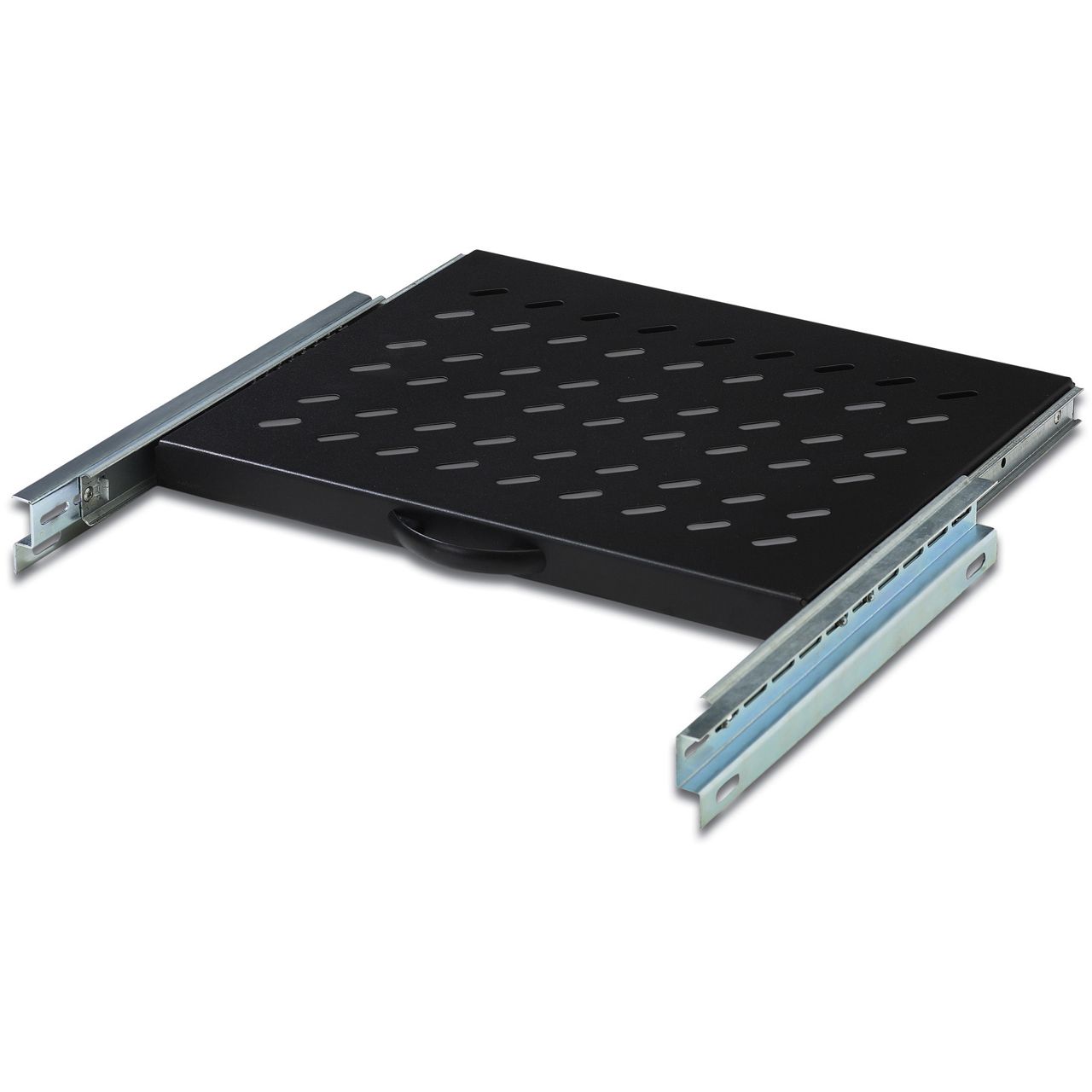 Digitus ausziehbarer Fachboden für Netzwerk- und Serverschränke schwarz (DN-19 TRAY-2-600-SW)