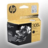 HP Tinte 7FP22UE 308e EvoMore schwarz