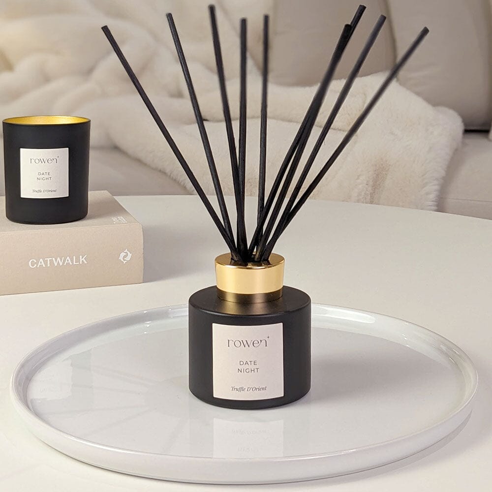 Date Night Black & Gold Reed Diffuser - Truffle D'orient 120ml