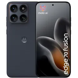 Motorola Edge 70 Fusion Power 5G 12/256GB Silhouette + Earbuds (256 GB, Silhouette, 6.78", Dual SIM, 5G), Smartphone, Schwarz