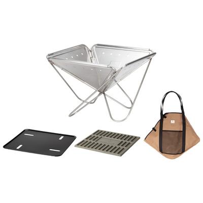 Snow Peak - Fireplace Starterset - Grill Gr L metallic