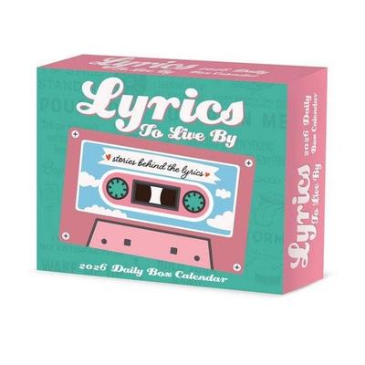 Lyrics to Live by 2026 Box Calendar