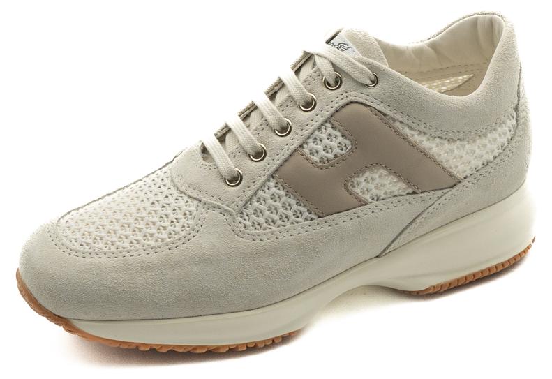 Hogan Damenschuhe, Modell: hxw00n0gb80v190rwi, interaktives Etikett, Größe: 381/2