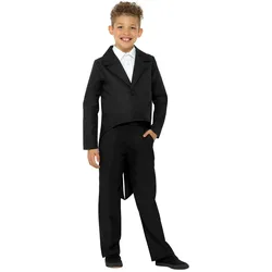 Smiffys Frack schwarz (134, 140)