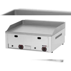 Gas Griddleplatte - Stahl 60 Glatt CPASF60G Casselin