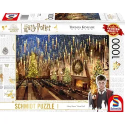 Schmidt Spiele - Thomas Kinkade Studios: Harry Potter™ - Great Hall, 1.000 Teile Puzzle