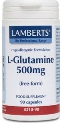 Lamberts L Glutamina 500 Mg90 caps