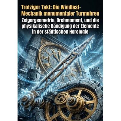 Trotziger Takt: Die Windlast-Mechanik monumentaler Turmuhren, Taschenbuch von Rolf Adler, Epubli, 978-3-565-42151-0
