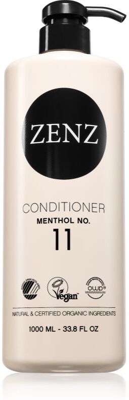 ZENZ Organic Menthol No. 11 après-shampoing pour cheveux gras 1000 ml
