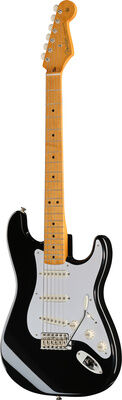 Fender Vintera II 50s Strat MN BK Schwarz Hochglanz