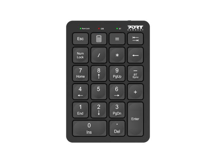 Port Designs 900802, Bluetooth, 22, PC portable/de bureau, Noir