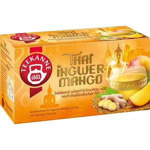 Teekanne Tee Thai Ingwer-Mango, Kräutertee, 45 g, 20 Beutel