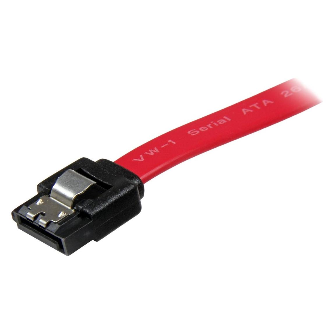 StarTech 20 cm einrastendes SATA-Kabel - S-ATA Anschlusskabel - Buchse/Buchse (20 cm, SATA) (LSATA8)