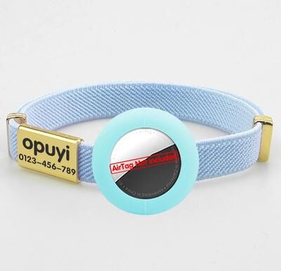 Inspire Essentials SafeTrack Personalized Breakaway Cat Collar With AirTag Holder 16
