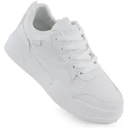 Big Star, Damen, Hallenschuhe, Sportschuhe für Damen (40), Weiss