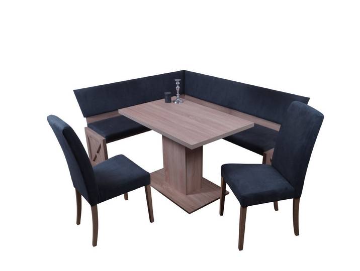 Stolebaenk Eckbankgruppe Mankato WS, (1x Eckbank, 1 x Tisch, 2 x Stuhl)