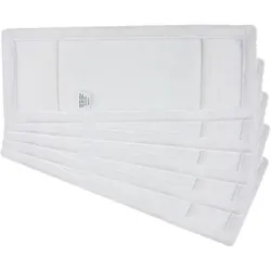 Wischset mit 5 Standard Microfasermöppen 50 cm 5 x Microfasermopp 50 cm Standard