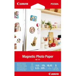 Canon MG-101 Fotopapier magnetisch 100x150mm 670 g/m2 - 5 Blatt